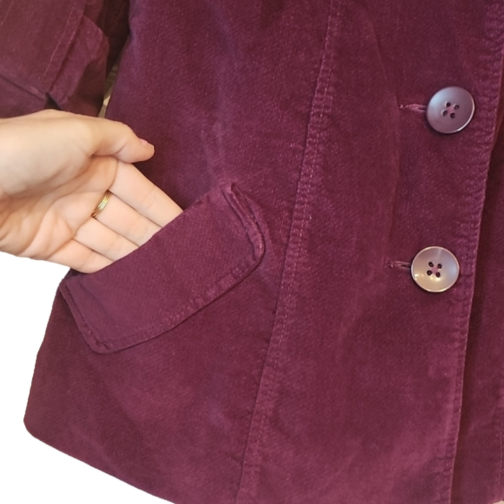 Sonoma Life + Style 3/4 sleeve jacket with pockets. Size S - Picture 5 of 6